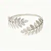 Pulsera de Brazo Metálica Brillante Transfronteriza Europea y Americana, Brazalete de Brazo Abierto de Ola de Moda de Nicho, Popular en Europa y América, Decoración de Brazo
