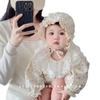 Gorro de bebé de primavera y otoño, fino, con protección para las orejas, para bebés de meses y más, gorro fetal, gorro de princesa súper lindo, gorro para el sol para recién nacidos.