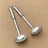 Atacado Aço Inoxidável Panela Quente Concha Escumador 7cm Pequeno Escumador para Cozinha Doméstica Utensílios de Cozinha Panela Quente Pequena Concha