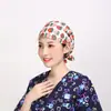 Gorros Quirúrgicos Elásticos Estampados Múltiples Patrones Gorros de Enfermera de Quirófano Gorros Profesionales a Juego para Personal Médico de Clínica