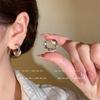 Nuevos Aretes de Estilo Retro en Espiral para Mujer, Modernos y Versátiles, Aretes y Pendientes de Diseño Nicho de Gama Alta