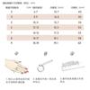 Anillo de Cristal de Transferencia Ultrafino Ins Coreano Nicho Espíritu de Hada Gama Alta Cuerda Elástica Anillo Apilable 2021 Nuevo Estilo