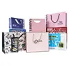 Bolsas de Regalo Gruesas con Logo Impreso, Bolsas de Compra de Alta Gama Personalizadas para Tiendas de Ropa, Bolsas de Papel Hechas a Medida para Tiendas de Gafas