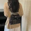 2026 Nuevo Diseño de Nicho Coreano Retro Mezclilla Casual Versátil para Viajar Lona Bolso de Hombro Único Mochila