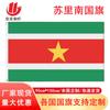 Bandeira do Suriname de 90*150 cm, atacado, fabricantes de bandeiras de poliéster de 3*5 pés, bandeira do Suriname