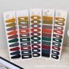 Pasador Corea del Sur simple BB clip clip superior clip lateral ins clip para flequillo tocado cuchara trasera niña macaron pasador