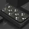 Diseño Popular Transfronterizo de Flor de Margarita Pequeña Adecuado para Funda de Teléfono de Cobertura Total para iPhone 17, Funda de Silicona Resistente a Arañazos y Golpes para Apple 16
