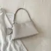 Bolso de axila tejido de moda para mujer, nuevo modelo 2026, bolso de hombro simple, bolso de gran capacidad para el día a día, bolso retro elegante