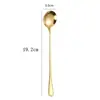 1010 Linha Completa Dourada Transfronteiriça de Talheres de Aço Inoxidável Conjunto de Faca, Garfo e Colher Ocidentais para Bife Colher de Sobremesa Colher de Sorvete Fruta
