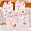 Marcadores de Metal de Mariposa Colgante Lindo Clips para Páginas de Lectura Papelería Original Premios Regalos Marcadores de Mariposa Creativos