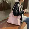 Bolso Tote de Moda Estilo Coreano de Gran Capacidad, Bolso Tote Versátil Nuevo de Tela Bordada con Estrellas, Bolso de Hombro Cruzado de Nicho