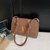 Bolso Cuadrado Pequeño Vintage Nuevo 2026 para Mujer, Bolso de Hombro Versátil de Moda, Bolso de Mano Mate Ysl para Mujer