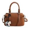 Bolso de bolos de mano con sensación retro francesa de alta gama para mujer, nueva moda casual otoño e invierno 2024, bolso bandolera diagonal