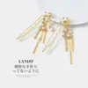 Elegante Novo Estilo Chinês Presilha de Cabelo com Franja de Pérolas para Mulheres, Presilha de Cabelo Retrô Tradicional para Penteados no Topo da Cabeça, Acessório de Cabelo
