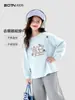 Camiseta de Manga Larga para Niña Otoño 2026 Nueva Elegante Ropa Infantil Top Casual para Niños Mayores Camiseta Básica de Otoño