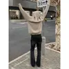 Jeans Bootcut Rectos Negros Americanos para Hombre Primavera y Verano High Street Retro Ajustados Casuales Cleanfit Pantalones Modernos
