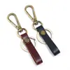 Chaveiro de Couro de Vaca Estilo Retro Bronze Simples Presente Criativo Pequeno Presente Venda por Atacado de Fábrica Disponível