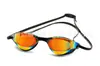 Gafas de Competición Gafas de Natación para Exteriores Gafas de Natación de Entrenamiento para Hombres y Mujeres Gafas de Natación de Competición para Adultos Silicona Antivaho Gafas Galvanizadas