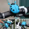Campainha de Bicicleta Desenho Animado Infantil, Campainha de Animal, Buzina Fofa para Bebê, Campainha Dobrável para Bicicleta, Campainha de Joaninha