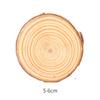 Fatias de Madeira Natural com Anéis de Crescimento Peças de Madeira DIY Fatias de Madeira Redondas Fundo Decorativo de Parede Material Sólido Artesanato em Madeira DIY Madeira Sólida Madeira Sólida