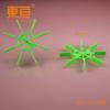 80102A Verde 80 roda brilhante roda brilhante universal roda brilhante regular tecnologia modificada peças de pequena produção furo de 2 mm