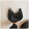 Bolso Texturizado de Mujer Nuevo Estilo Transfronterizo, Bolso Cruzado de Diseño Nicho Estilo Ins, Bolso de Hombro Trendy con Patrón Tejido de Bollo Este Año