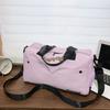 Bolsa de Viagem e Academia com Estampa de Letras para Mulheres, Bolsa de Viagem de Grande Capacidade para Viagem de Negócios, Bolsa Transversal de Ombro Único no Atacado, Leve