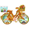 Adesivos de geladeira Sanya, adesivos magnéticos de madeira para presente cênico, adesivos de geladeira personalizados, lembranças criativas de turismo de Hainan, atacado