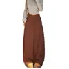 Pantalones de pierna ancha para mujer Primavera 2026, de cintura alta, corte holgado, adelgazantes, fluidos, de traje, que alargan la figura, hasta el suelo, varios colores, al por mayor