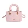 Bolsa pequena feminina estilo Chanel com padrão de losangos, novidade da primavera 2026, textura de alta qualidade, bolsa transversal moderna e estilosa