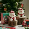 Velas Aromáticas de Natal Lembrancinhas Velas Aromáticas Artesanais Atmosfera Velas de Papai Noel Transfronteiriças Feriado