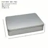 Lata rectangular de hojalata Paquete de 6 Latas Metálicas Grandes para Pasteles de Luna de Mediados de Otoño Caja Metálica de Lata para Galletas Almacenamiento