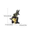 [Personalizado] Transfronterizo Dios Perro Egipcio Anubis Mejor Dios Gato Adornos Hogar Gabinete de Vino Artesanías de Resina