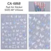 Coleção de Adesivos para Nail Art em Relevo Borboleta Desenho Animado Kulomi Fita de Laço Diário Câmera Adesivos Porta-caneta diy