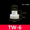 Arandela de Nylon en Forma de T Funda de Tornillo Cóncava-Convexa de Plástico Inserto Aislante Arandela de Escalón en Forma de T M2M3M4M6M8M10M12