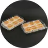 Caja Transparente Desechable para Pastelería Caja con Embalaje de Ampolla para Pasteles, Pasteles de Hilo de Carne, Hojaldres y Pasteles de Esposa Caja de Embalaje para Horneado