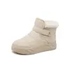 Botas de Neve para Mulheres 2024 Novos Sapatos de Inverno de Veludo para Mulheres Sapatos Quentes Espessados Sapatos de Algodão para Mulheres Botas de Algodão com Solado Grosso para Mulheres