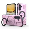 Adequado para Samsung A57 J-20 Capa Protetora com Anel 360 Graus Samsung A57 Capa Protetora Magnética Anti-Queda