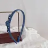 Nuevo Lazo de Mezclilla Flor Amor Pasador para el Cabello de Niños Diadema Diadema Pasador Banda de Goma Pinza para Flequillo