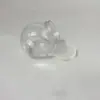 Botella de Plástico Personalizada de 200 ml con Forma Inclinada de Grado Alimenticio para Dulces, Frascos de Almacenamiento para Frutas Secas, Frasco Transparente de Almacenamiento, Frasco de Almacenamiento para Joyería