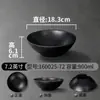 Kaiba Melamina Bol para Fideos Comercial Estilo Japonés Imitación Porcelana Sopa de Fideos Picante Caliente Arroz Fideos Sopa Bol Tienda de Fideos Bol Especial