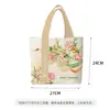 Jingxiu Fanghua Bolsa de Lona Personalizada Bolso de Hombro Lindo para Mujer Estilo Ins Versátil Bolso de Mano para Clase Bolso de Mano para Viajes