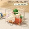 Bolsa de Almacenamiento Visual de PVC de Gran Capacidad Impermeable Canasta para Guardar Snacks y Juguetes Cubo de Almacenamiento Multifuncional Portátil para Artículos Varios