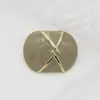 Botones Metálicos Ovalados de Líneas Geométricas Botones Decorativos de Puntos Coloridos Estilo Pequeño y Fragante Botones para Ropa de Mujer Abrigos Venta al por mayor