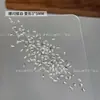Imitación Hua Zi K9 decoración de uñas pedrería irregular de fondo plano biselada, decoraciones de pedrería brillantes, accesorios decorativos en forma de marquesa y diamante al por mayor
