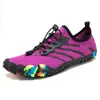 Zapatos para Amantes Transfronterizos Engrosados para Exteriores Playa Hombres y Mujeres Natación Snorkel Buceo Remo Calzado para Vadear Zapatos de Senderismo