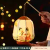 Lanternas do Festival do Meio do Outono 2026 Novo Modelo Estilo Antigo Lanternas de Palácio Luminosas Portáteis Kit de Material para Artesanato DIY Infantil Lanternas Atacado