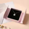 Caja de Empaque para Joyería, Caja Plegable Magnética con Tapa abatible, Pulsera, Anillo, Collar, Joyero, Pulsera Personalizable