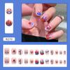 Unhas vestíveis adesivos ballet armadura usando unhas adesivos unha adesivos unhas removíveis unhas adesivos unha terminada