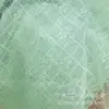 Tecido Jacquard Renda em Grade à Pronta Entrega, Tecido para Vestido e Casaco Transparente, Tecido de Renda para Boneca, Fábrica de Tecidos